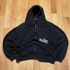 Citizen Black Hoodie with Drawstring